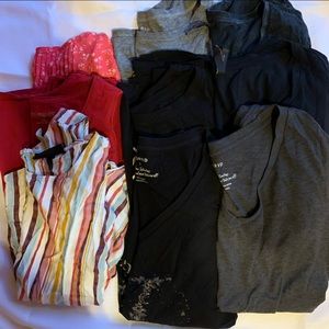 Bundle of 9 womens shirts. Torrid, Catherine’s, Lane Bryant size 2